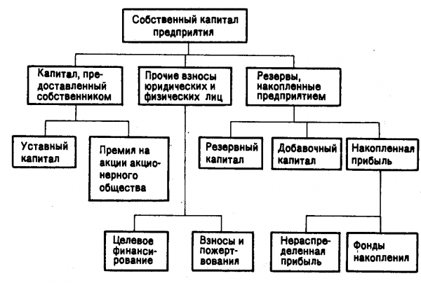 Рис структура источников средств предприятия 1