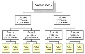Линейная организационная структура 1