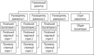 Дивизиональная структура 2