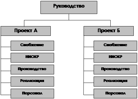 Дивизиональная структура управления 1
